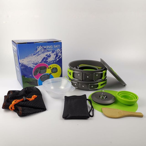 The Ultimate Lightweight Folding Camping Cookware Set for Outdoor Enthusiasts