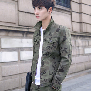 Men’s Camouflage Jacket Outdoor Military Style