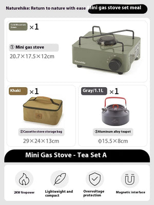 Discover the Mini Portable Gas Camping Stove: Your Perfect Outdoor Companion