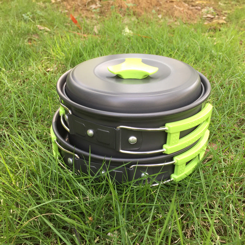 Elevate Your Camping Experience with Our Outdoor Cookware Set