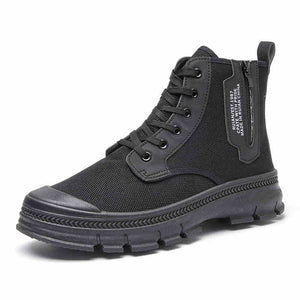 Discover the Ultimate Hiking Companion: Men's Side Zipper High-top Hiking Boots