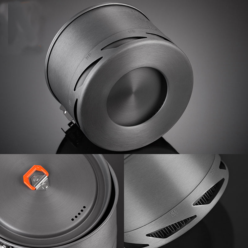 Elevate Your Outdoor Cooking with the Outdoor Camping Cookware Set Pot Kettle