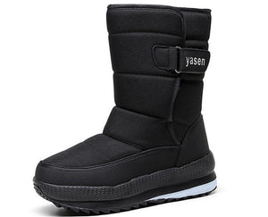 Unleash Winter Adventures with Our Men’s Waterproof Fleece-Lined Short Snow Boots