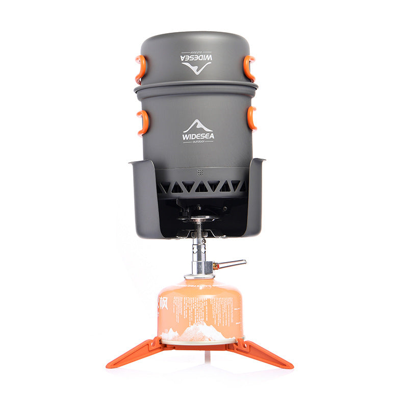 Elevate Your Camping Experience with Widesea Outdoor Heat-Collecting Cookware