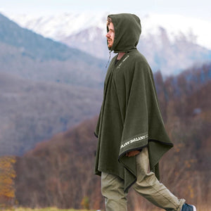 Experience Comfort with the Multifunctional Wearable Thermal Camping Blanket