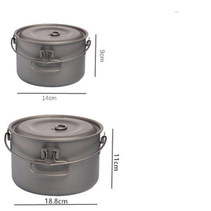 Explore the Great Outdoors with Ultra-light Foldable Outdoor Camping Cookware