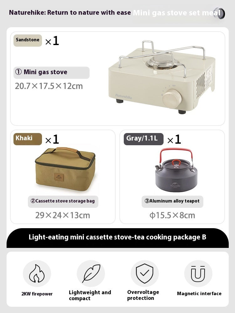 Mini Portable Gas Camping Stove