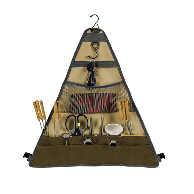 Foldable Outdoor Camping Tableware Set