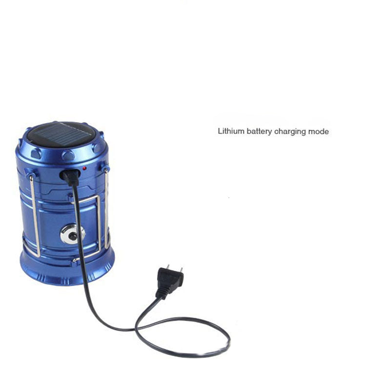 Solar Charging Telescopic Outdoor Camping Lantern