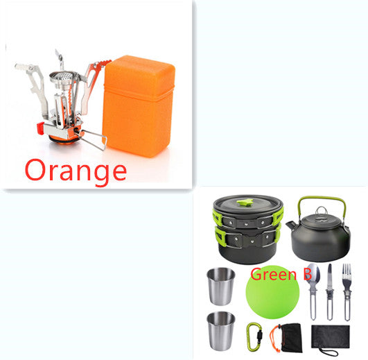 Outdoor Camping Cookware Utensils Set