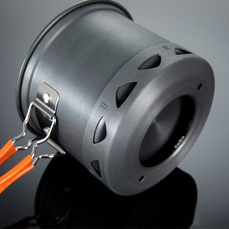 Outdoor Heat-Collecting Camping Single-Pot Set