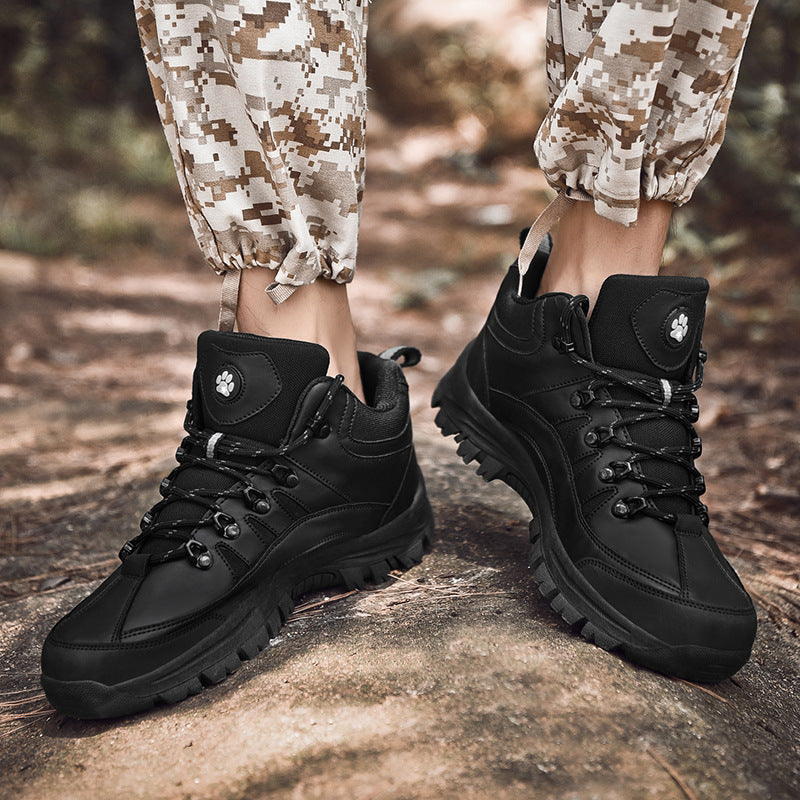 Men’s Military Hiking Boots Non-Slip Outdoor Shoes