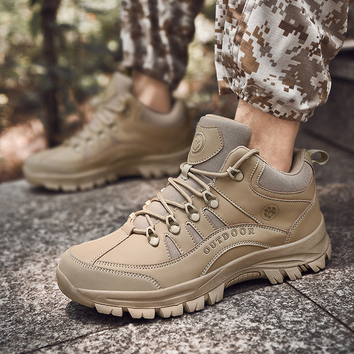 Men’s Military Hiking Boots Non-Slip Outdoor Shoes