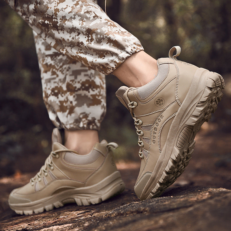 Men’s Military Hiking Boots Non-Slip Outdoor Shoes