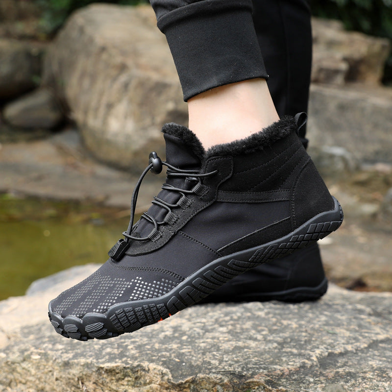 Men’s Winter Waterproof Fleece Hiking Shoes