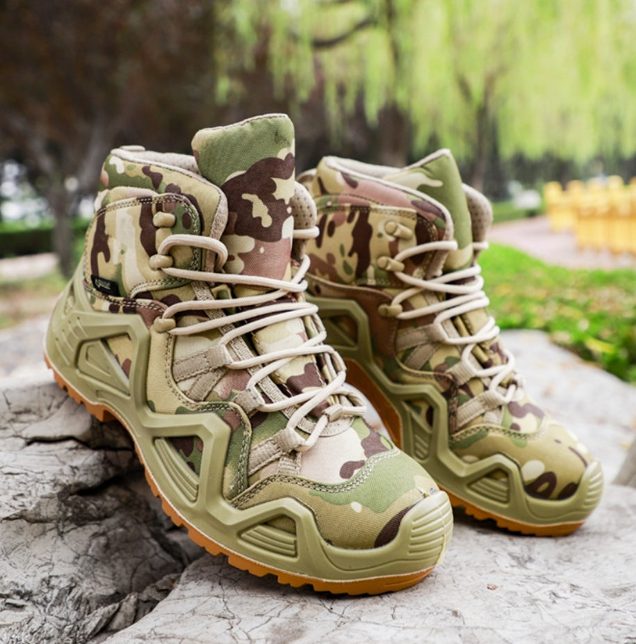 Men’s Military Tactical Combat Hiking Boots