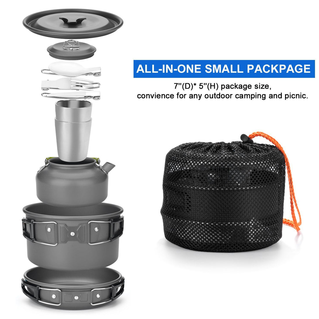 Outdoor Camping Cookware Utensils Set