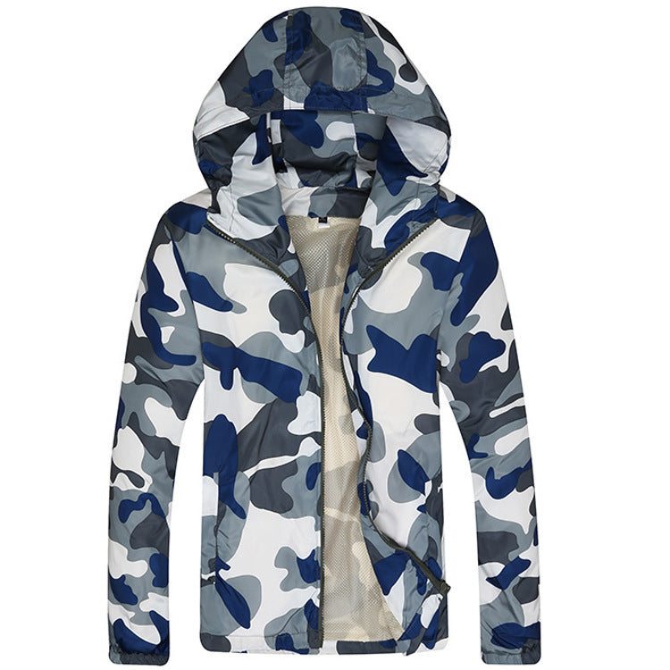 Men’s Slim Camouflage Fashion Jacket