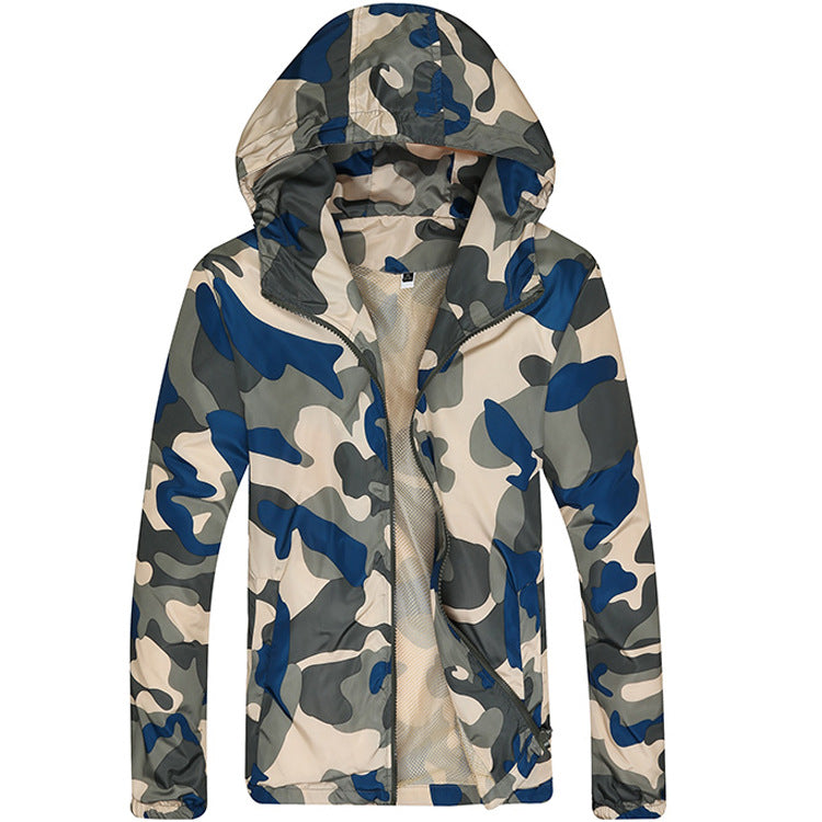 Men’s Slim Camouflage Fashion Jacket