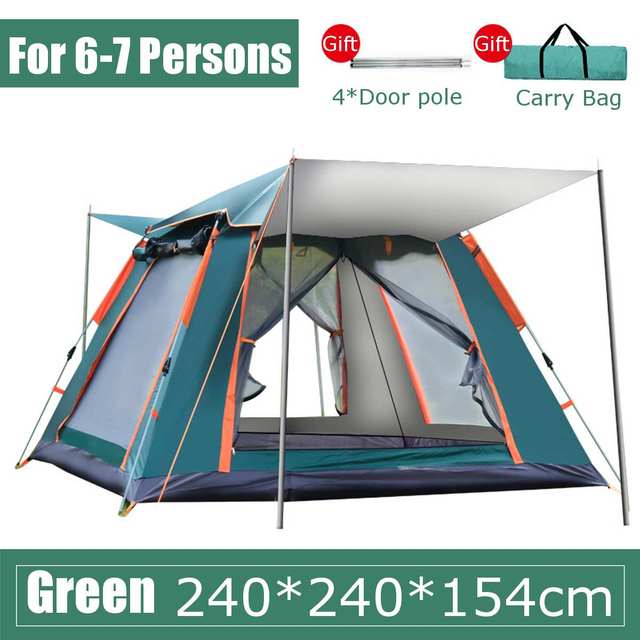 Full-Automatic Outdoor Multi-Person Camping Tent