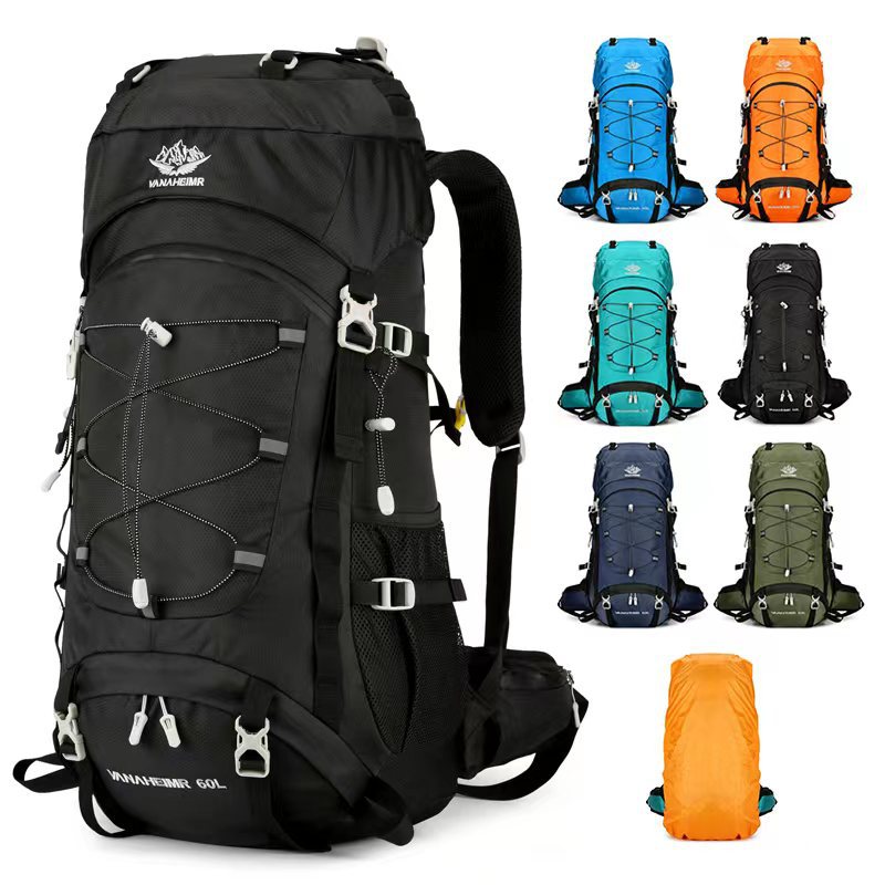 60L Outdoor Hiking & Camping Backpack