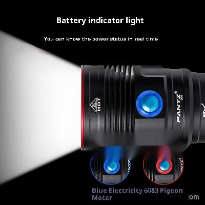 High-Power Long-Range Camping Flashlight
