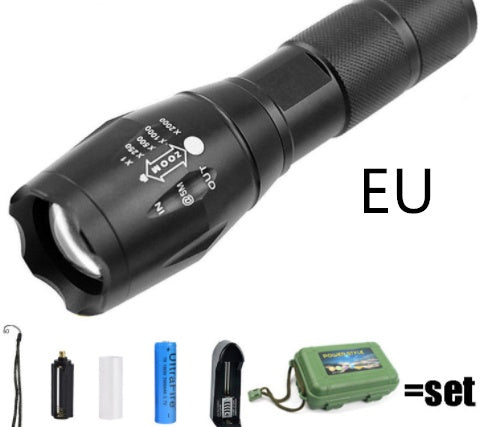 Rechargeable Super-Bright Outdoor Camping Flashlight