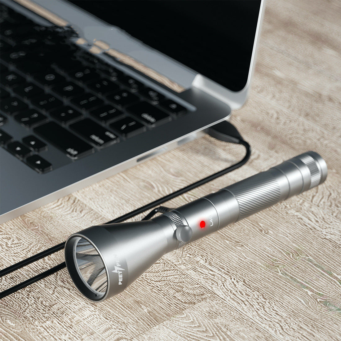 Long-Range Waterproof Camping Flashlight