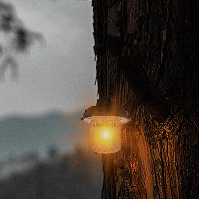 Retro Rechargeable Multi-Function Camping Lantern