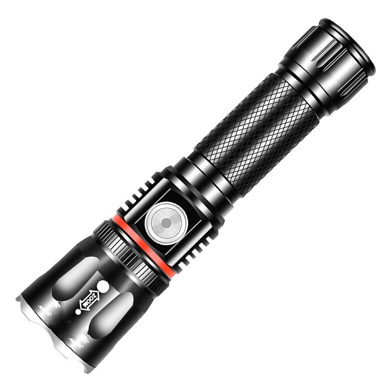 Telescopic T6 Multifunctional Camping Flashlight