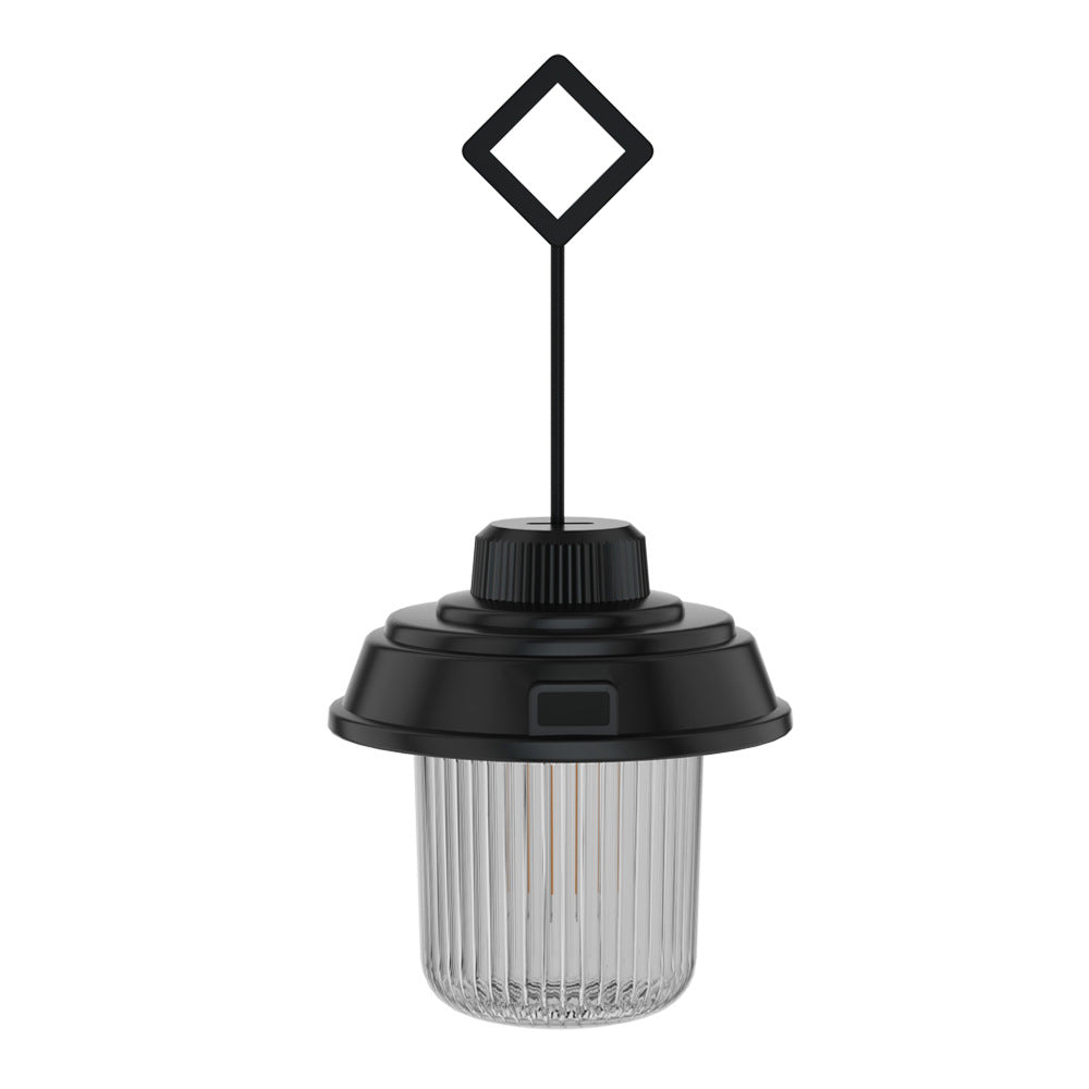 Retro Rechargeable Multi-Function Camping Lantern