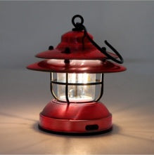 Retro USB Rechargeable Outdoor Camping Lantern L-088