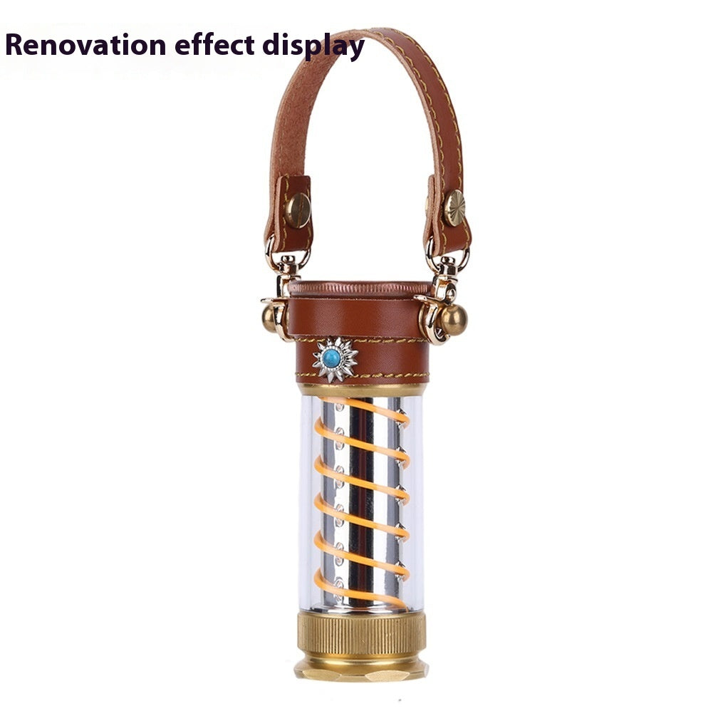 Beibang Edison Camping Lantern 3-Piece Set with Leather Hang Rope