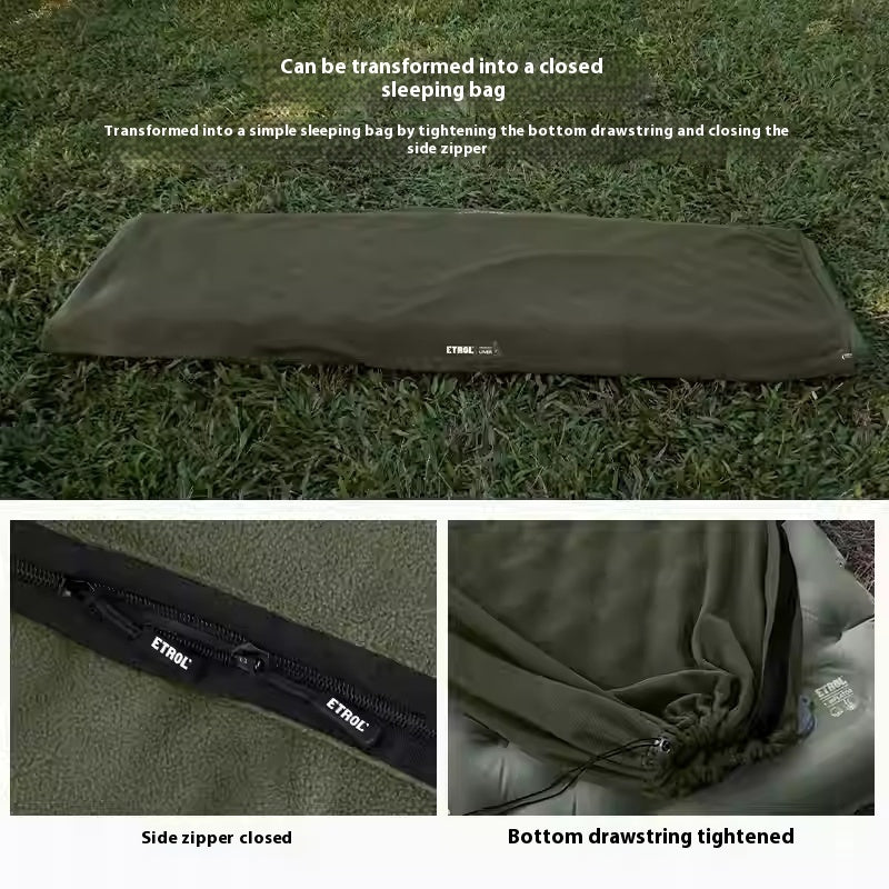 Multifunctional Wearable Thermal Camping Blanket