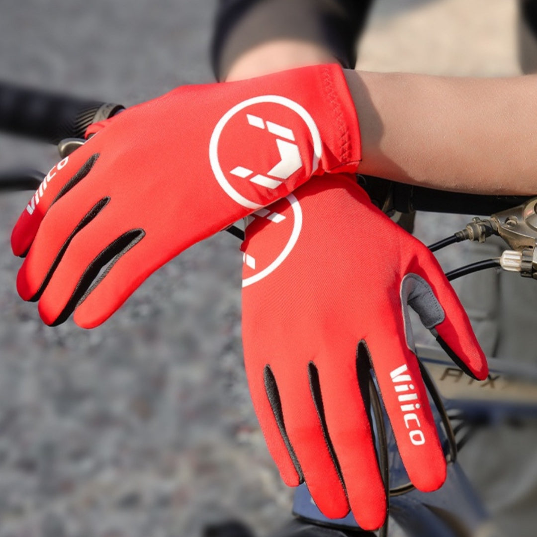 Spring/Summer Mountain Bike Shock-Absorbing Gloves