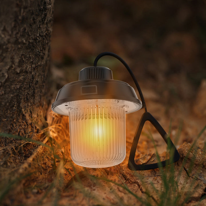 Retro Rechargeable Multi-Function Camping Lantern