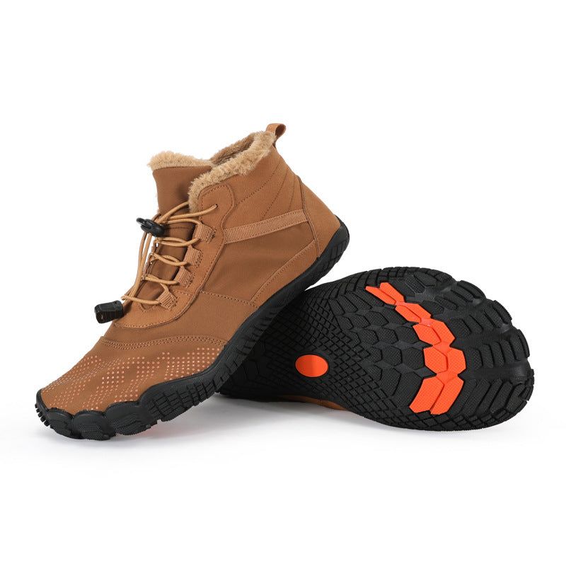 Men’s Winter Waterproof Fleece Hiking Shoes