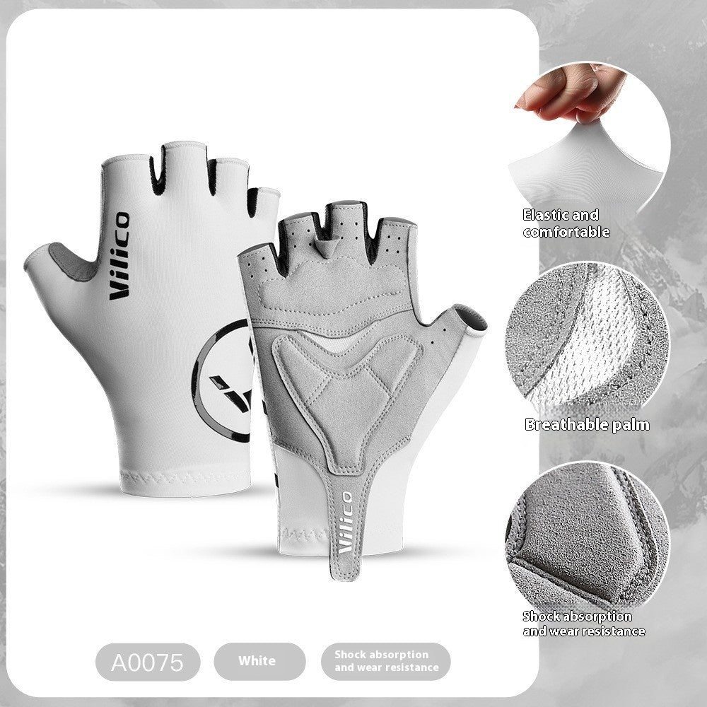 Spring/Summer Mountain Bike Shock-Absorbing Gloves