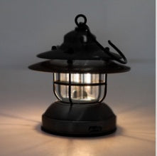 Retro USB Rechargeable Outdoor Camping Lantern L-088