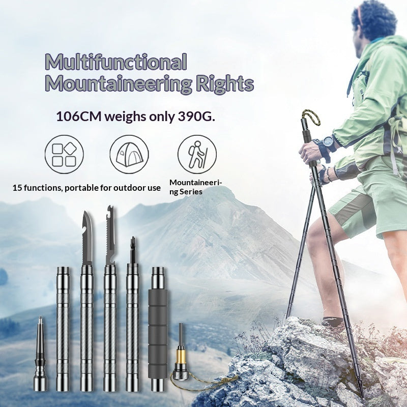 Foldable Multifunctional Hiking & Trekking Poles