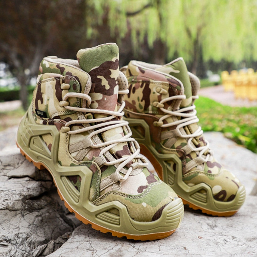 Men’s Military Tactical Combat Hiking Boots