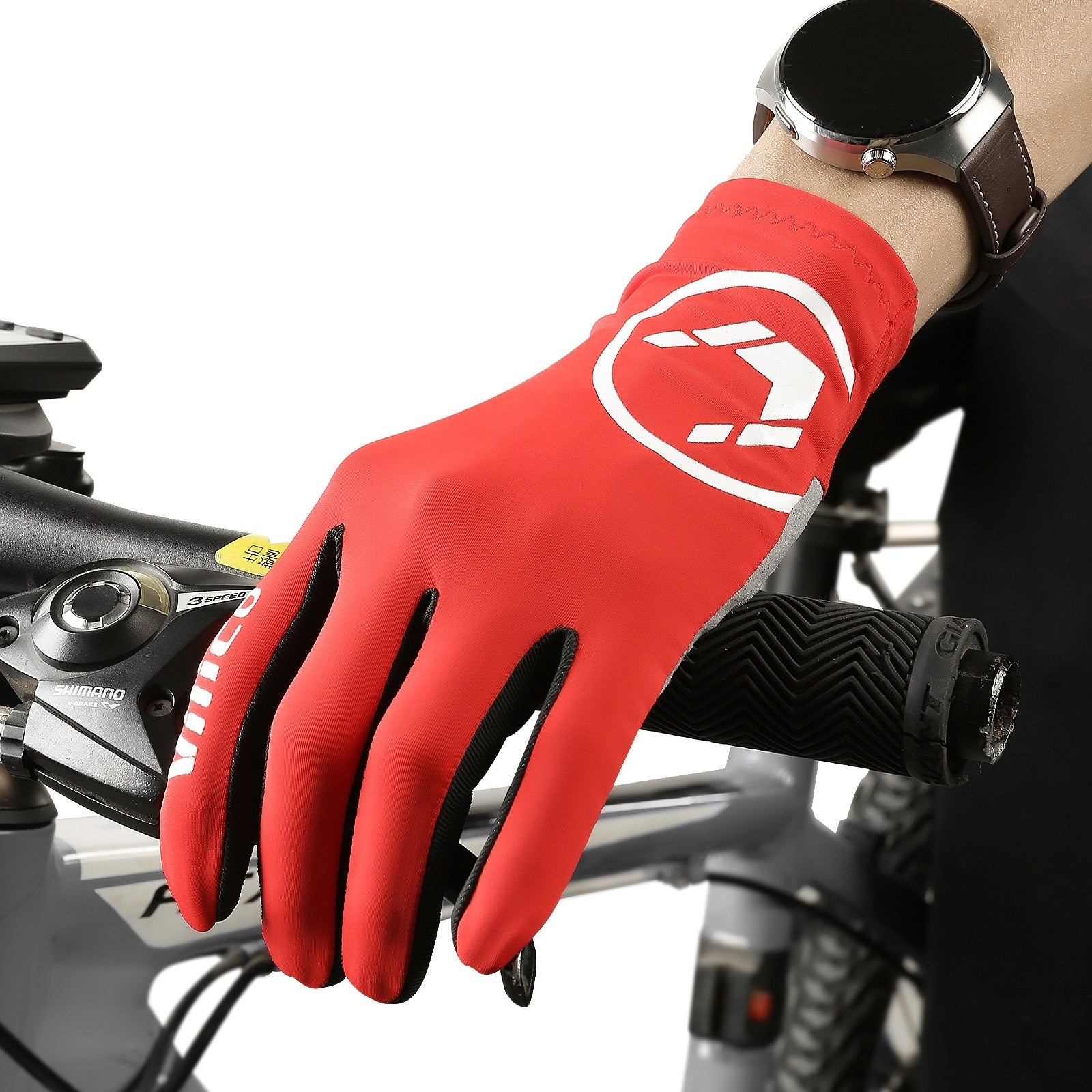 Spring/Summer Mountain Bike Shock-Absorbing Gloves