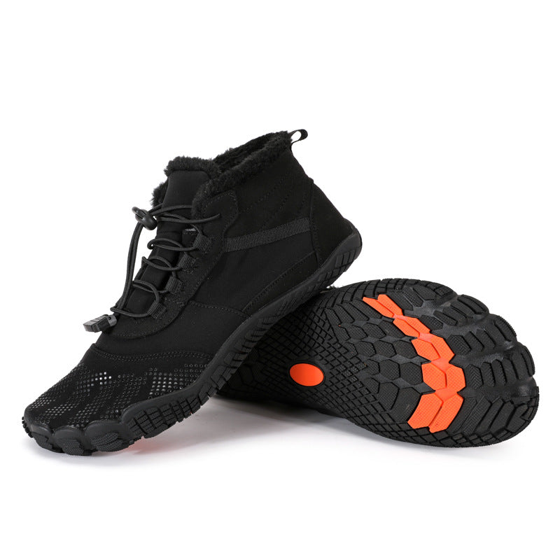 Men’s Winter Waterproof Fleece Hiking Shoes